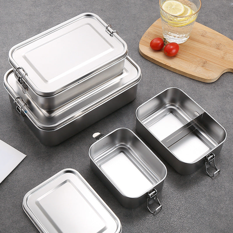 Votre Boîte inox 304 – 100% ECO, hermétique, sans BPA.